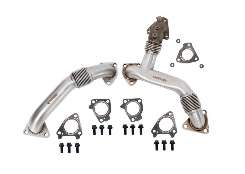 SPOOLOGIC Heavy Duty 304SS High-Flow Bellowed Up-Pipe Kit
