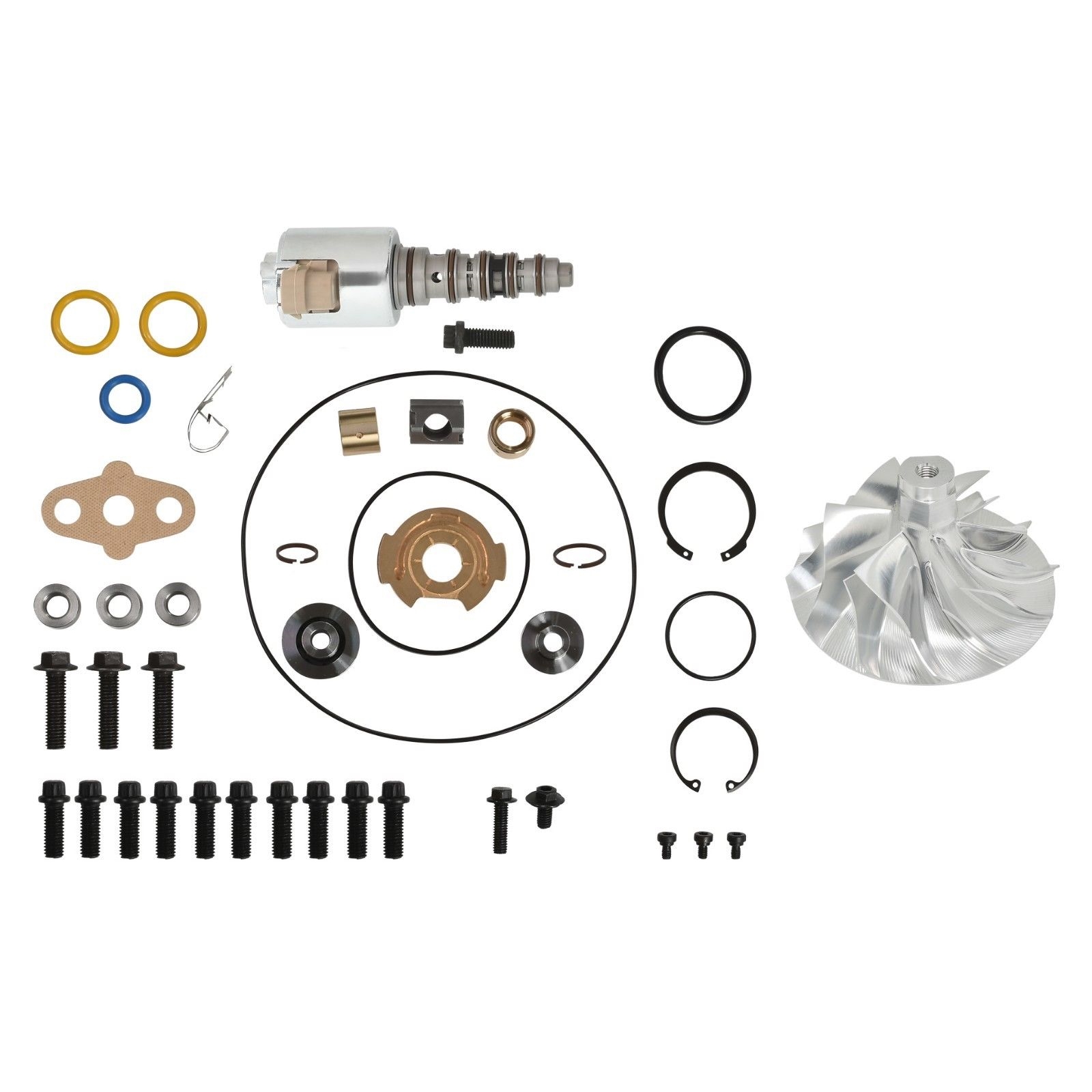 SPOOLOGIC Turbo Rebuild Kit Billet Wheel VGT Solenoid