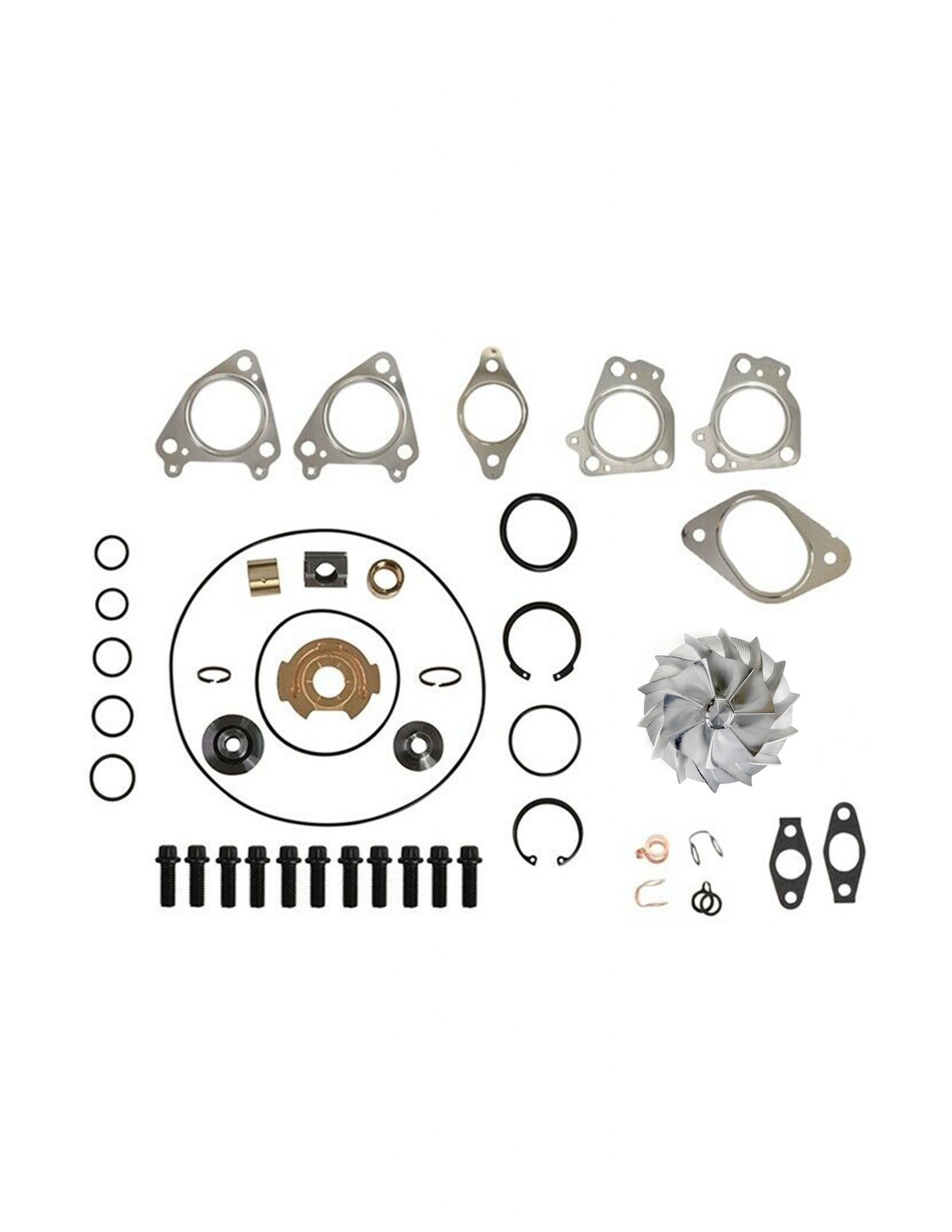 SPOOLOGIC Turbo Rebuild Kit Billet Wheel Gaskets
