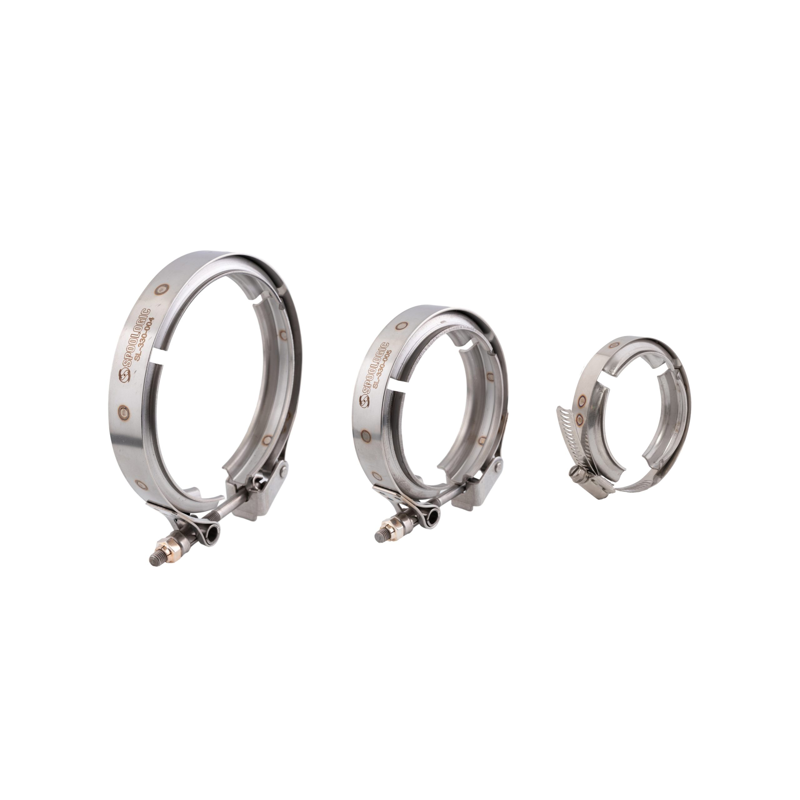 SPOOLOGIC Turbo V-Band Clamp Kit