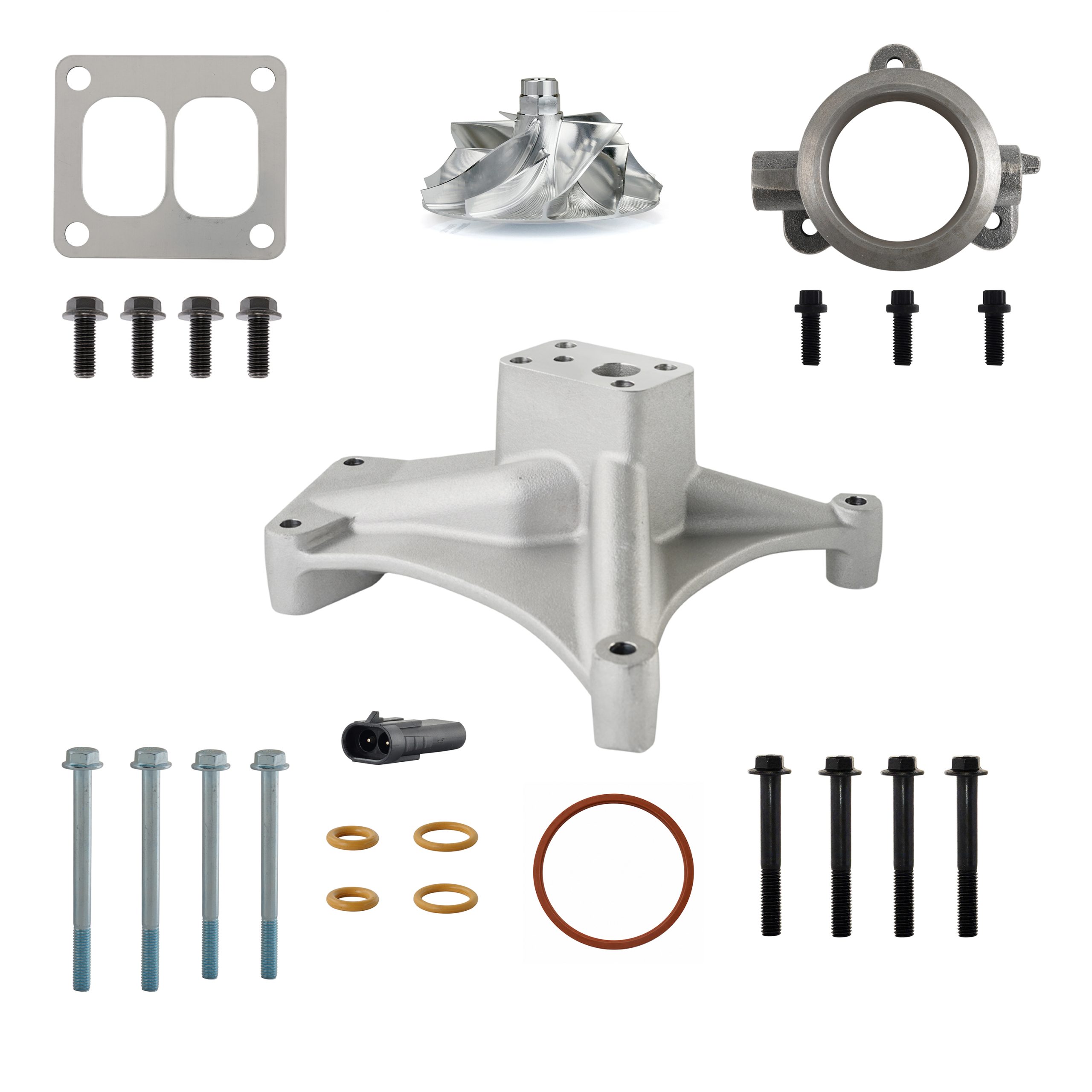 SPOOLOGIC Non-EBPV Turbo Pedestal Billet Wheel Kit