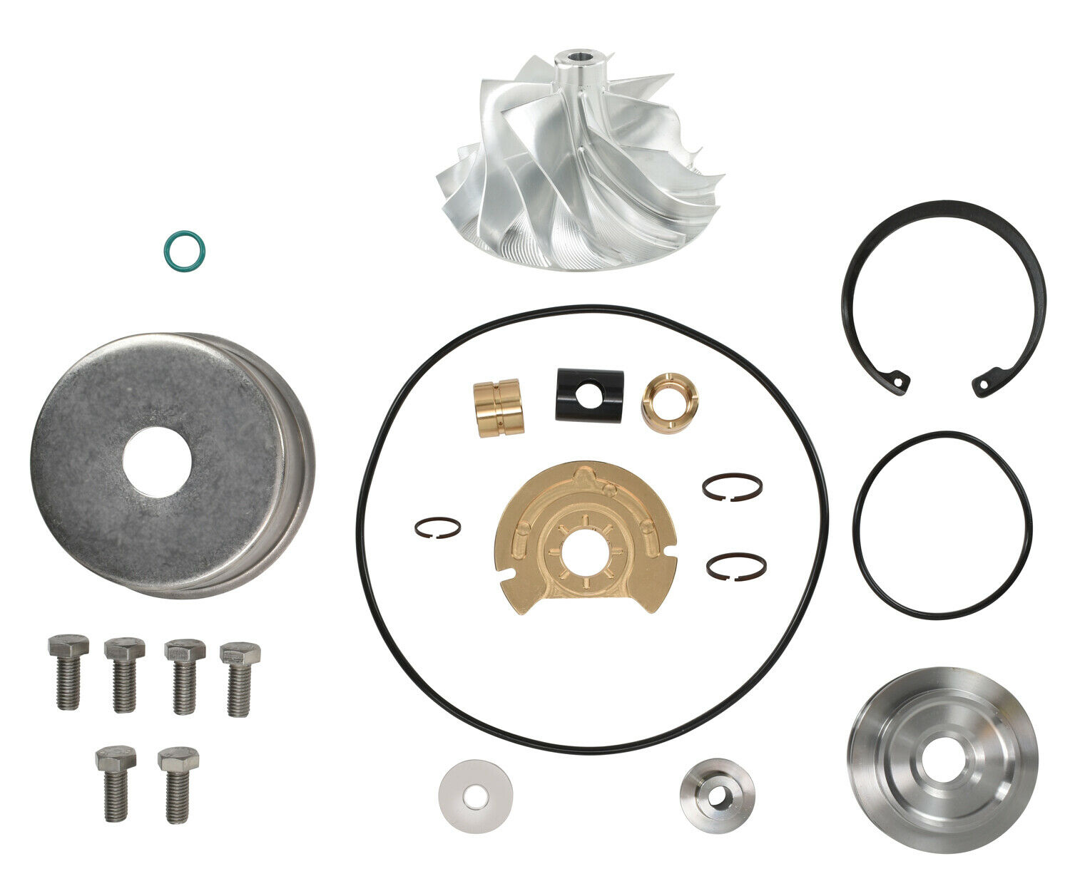 SPOOLOGIC Low Pressure Turbo Rebuild Kit Billet Wheel